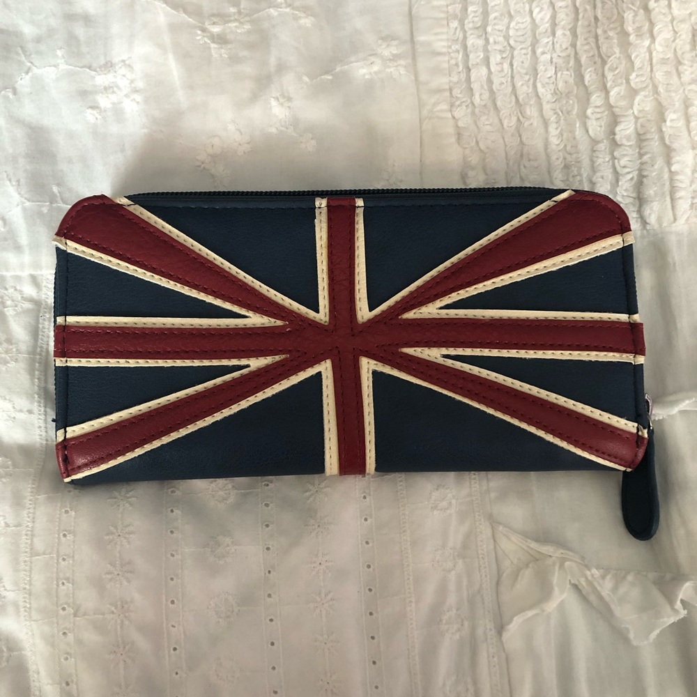 BRITISH FLAG CLUTCH/WALLET